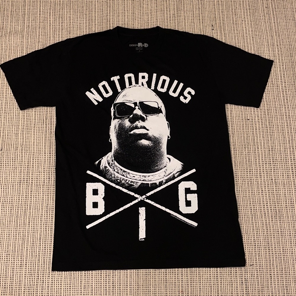 Used Notorious BIG t shirt